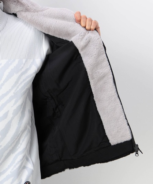 NICOLE CLUB FOR MEN（ニコルクラブフォーメン）の「【NICOLE SPORTS】スタンドカラー ファーブルゾン（その他アウター・メンズ・ホワイト系/ブラック/シルバー系・LARGE/X-LARGE/MEDIUM）」の17枚目の写真
