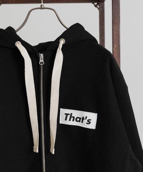 That's The Hoody ZIP UP（パーカー）｜THE GOODLAND MARKET（ザグッド