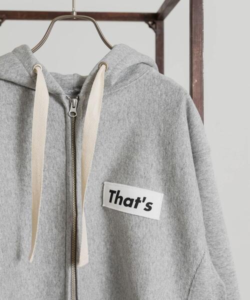 THE GOODLAND MARKET(ザグッドランドマーケット)の「That’s The Hoody ZIP UP(パーカー・メンズ・ブラック/グレー・MEDIUM/LARGE/X-LARGE)」の13枚目の写真