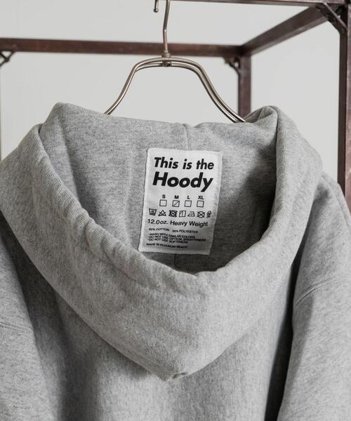 THE GOODLAND MARKET(ザグッドランドマーケット)の「That’s The Hoody ZIP UP(パーカー・メンズ・ブラック/グレー・MEDIUM/LARGE/X-LARGE)」の14枚目の写真