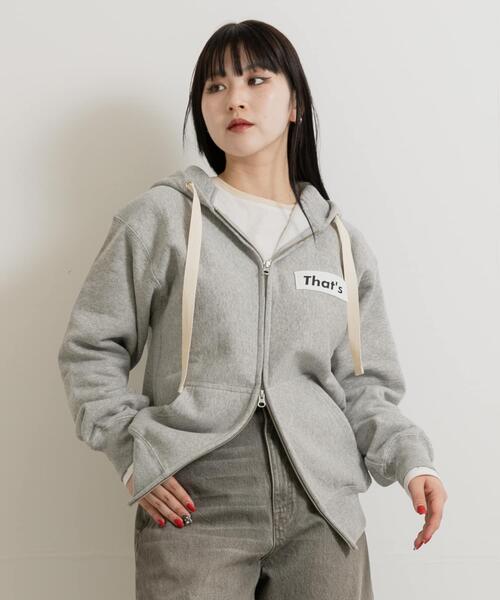 THE GOODLAND MARKET(ザグッドランドマーケット)の「That’s The Hoody ZIP UP(パーカー・メンズ・ブラック/グレー・MEDIUM/LARGE/X-LARGE)」の18枚目の写真