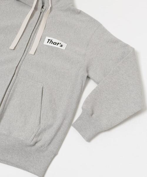 THE GOODLAND MARKET(ザグッドランドマーケット)の「That’s The Hoody ZIP UP(パーカー・メンズ・ブラック/グレー・MEDIUM/LARGE/X-LARGE)」の22枚目の写真