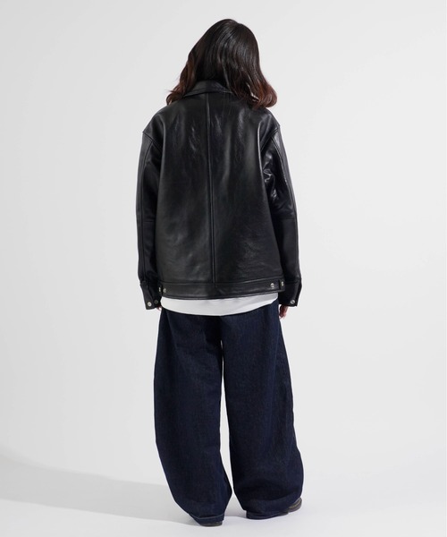 schott（ショット）の「Schott/ショット LEATHER TRACKER JACKET