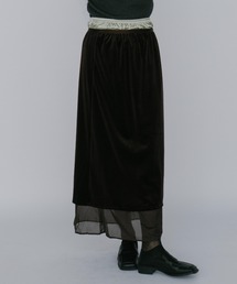 duei | ベロアレイヤードスカート(スカート)