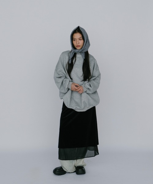 duei(デュイ)の「ベロアレイヤードスカート(スカート・レディース・ブラウン/ブラック・FREE)」の16枚目の写真