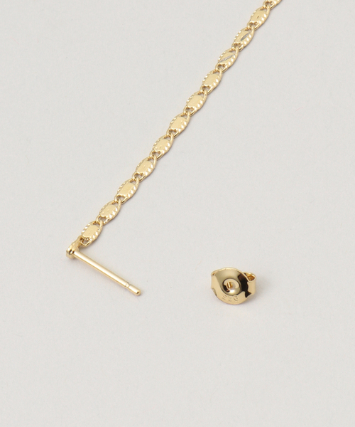 LOUISE DAMAS PARIS(ルイーズダマスパリ)の「LOUISE DAMAS/ルイーズダマス SLOBE別注 チェーンピアス(ピアス(両耳用)・レディース・ゴールド・FREE)」の7枚目の写真