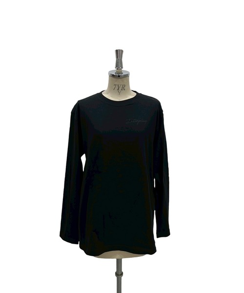 INTERPLAY（インタープレイ）の「【INTERPLAY】Script EMB. LOGO Long Sleeve Tee Shirt（Tシャツ/カットソー・レディース・ホワイト/ブラック/ナチュラル・LARGE）」の12枚目の写真