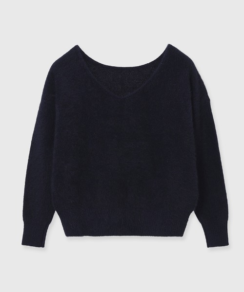 専用 アニュアンス ラクーンフォックス 2wayネック プルオーバー ピンク アニュアンス anuans ラクーンフォックス2wayネックプルオーバー