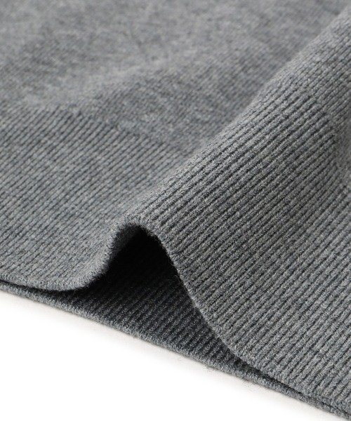 WEB限定】・【サステナブル】バイカラーポロニットプルオーバー