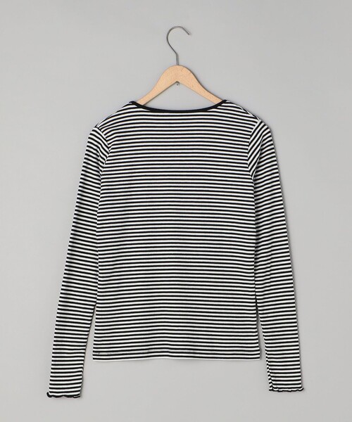 coen(コーエン)の「【定番 / 新色追加】メロークルーネックロンT(Tシャツ/カットソー・レディース・コバルトブルー/その他1/ブラック/オフホワイト/ブラウン/ライム/クリーム・L/M)」の10枚目の写真