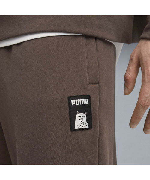 PUMA（プーマ）の「PUMA プーマ ユニセックス PUMA x RIPNDIP オーバーサイズド ワイド スウェット（その他パンツ・メンズ・ブロンズ/プラム/ブラック・X-LARGE/X-SMALL/SMALL/MEDIUM/LARGE）」の15枚目の写真