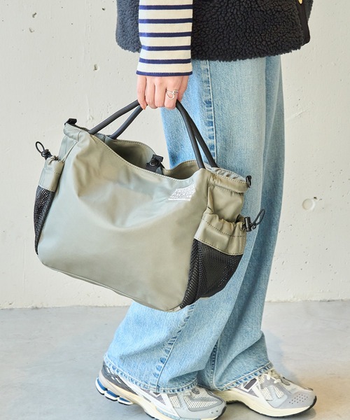 FREDRIK PACKERS(フレドリックパッカーズ)の「【FREDRIK PACKERS】≪別注≫PLAY TOTE 2WAYショルダートート(トートバッグ・レディース・ブラック/グレー/レオパード・FREE)」の10枚目の写真