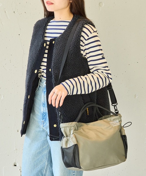 FREDRIK PACKERS(フレドリックパッカーズ)の「【FREDRIK PACKERS】≪別注≫PLAY TOTE 2WAYショルダートート(トートバッグ・レディース・ブラック/グレー/レオパード・FREE)」の4枚目の写真