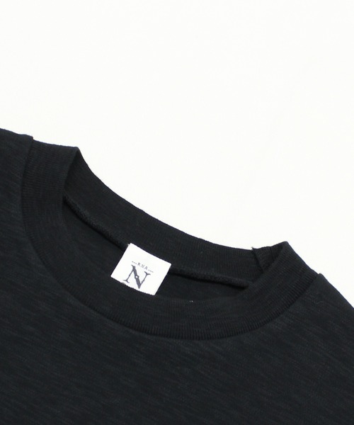 RNA-N(アールエヌエーエヌ)の「M2543 スラブスムースオーバーサイズプルオーバー(Tシャツ/カットソー・レディース・オレンジ/杢グレー/ブラック/キナリ・FREE)」の8枚目の写真