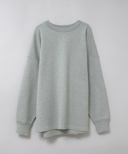 RNA-N(アールエヌエーエヌ)の「M2543 スラブスムースオーバーサイズプルオーバー(Tシャツ/カットソー・レディース・オレンジ/杢グレー/ブラック/キナリ・FREE)」の15枚目の写真