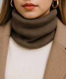 CLOTHY（クロシィ）の「【防寒もおしゃれも叶える、冬の必需品】裏ボアネックウォーマー（ネックウォーマー/スヌード）」
