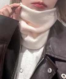 CLOTHY（クロシィ）の「【防寒もおしゃれも叶える、冬の必需品】裏ボアネックウォーマー（ネックウォーマー/スヌード）」