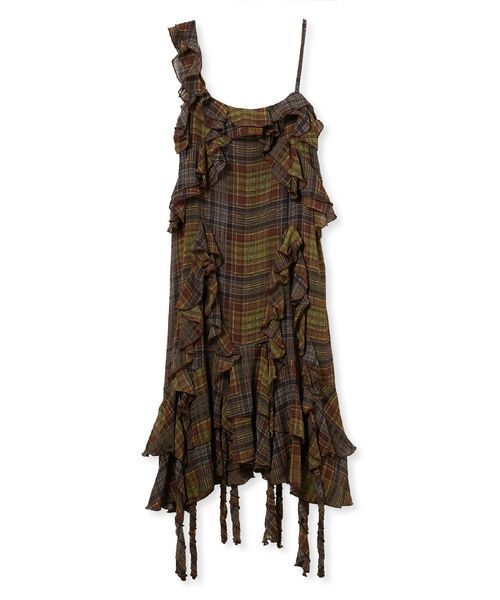 FURFUR（ファーファー）の「フリルキャミソールワンピース（ワンピース・レディース・アニマル/ドット/チェック・F）」の19枚目の写真