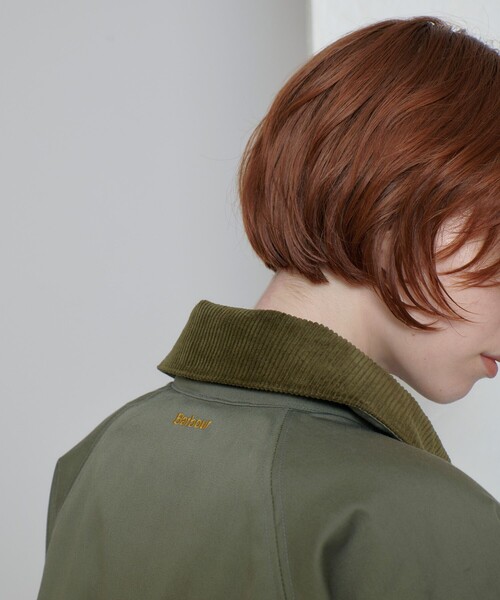 allureville（アルアバイル）の「【BARBOUR(バブアー)】 WINNIE CASUAL JKT（ブルゾン・レディース・カーキ・FREE）」の3枚目の写真