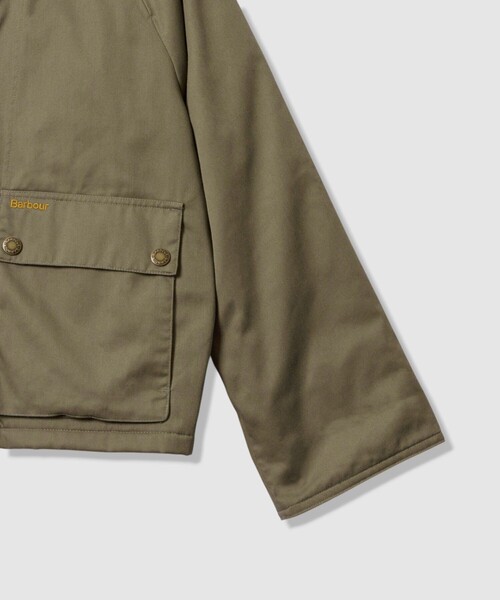allureville（アルアバイル）の「【BARBOUR(バブアー)】 WINNIE CASUAL JKT（ブルゾン・レディース・カーキ・FREE）」の8枚目の写真