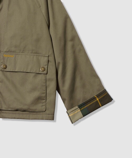 allureville（アルアバイル）の「【BARBOUR(バブアー)】 WINNIE CASUAL JKT（ブルゾン・レディース・カーキ・FREE）」の9枚目の写真