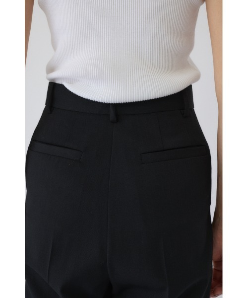 RIM.ARK（リムアーク）の「Flared PT フレアードパンツ（スラックス・レディース・ブラック/ブラウン/ベージュ・38/36）」の13枚目の写真