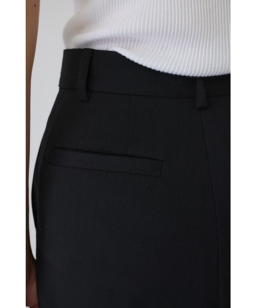 RIM.ARK（リムアーク）の「Flared PT フレアードパンツ（スラックス・レディース・ブラック/ブラウン/ベージュ・38/36）」の15枚目の写真