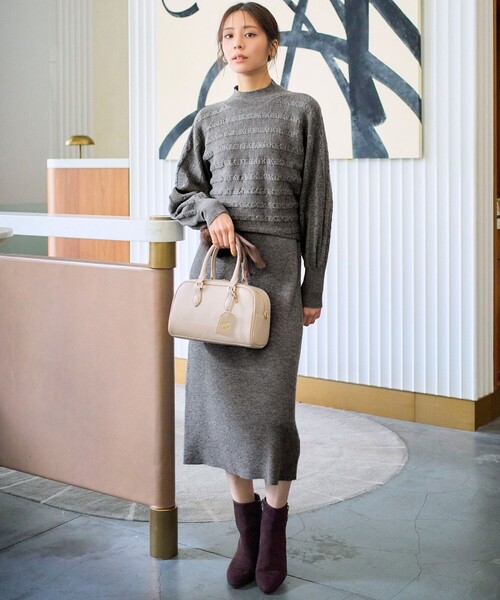 セール】【2SET】ニット ボレロ × ワンピース セット（ワンピース