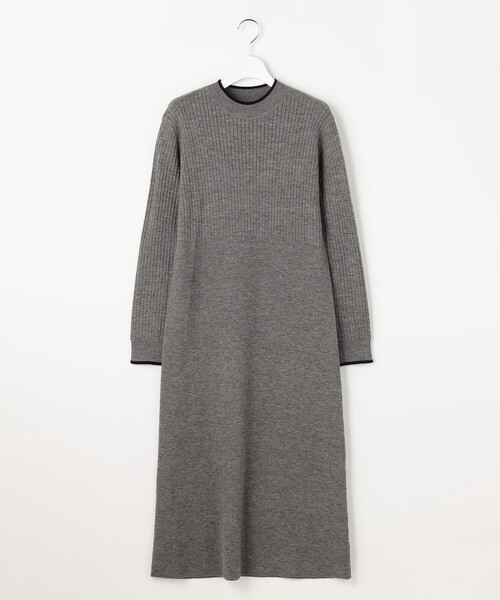 ANY SIS(エニィスィス)の「【2SET】ニット ボレロ × ワンピース セット(ワンピース・レディース・ブラック系/スカイブルー系/グレー系・X-SMALL)」の4枚目の写真