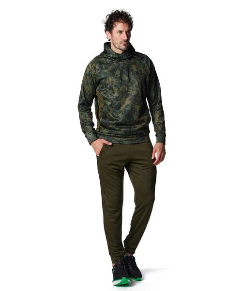 UNDER ARMOUR(アンダーアーマー)の「UAアーマーフリース カモ フーディー(トレーニング/メンズ)(スウェット・メンズ・グリーン系・L/M/3XL/XL/2XL/S)」の2枚目の写真