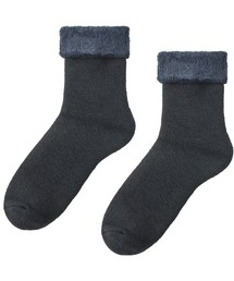 GUNZE（グンゼ）の「UCHI-COLLE/ウチコレ　ルームソックス　～たっぷり起毛であたたか～（ソックス/靴下・メンズ）」