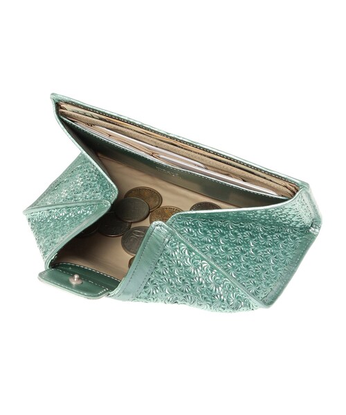 HIROKO HAYASHI（ヒロコハヤシ）の「GIRASOLE PIPERITA（ジラソーレ ピペリータ）長財布ミニ（財布・レディース・グリーン系・00）」の11枚目の写真