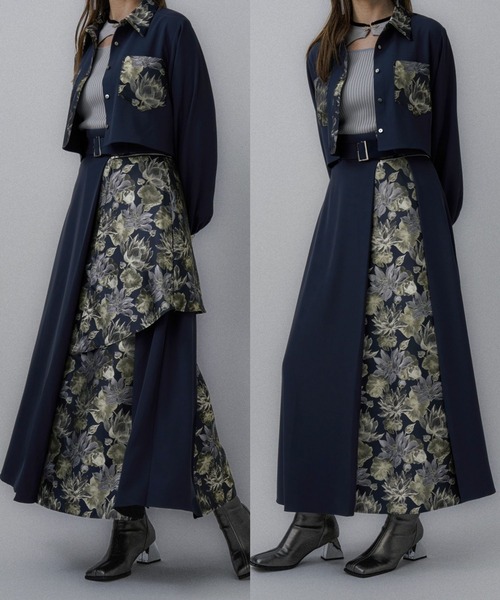 アートジャガード2WAYスカート(HARE)（スカート）｜HARE（ハレ