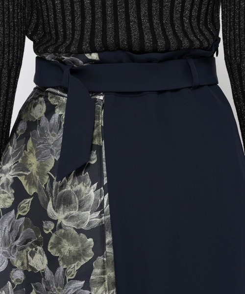 HARE（ハレ）の「アートジャガード2WAYスカート(HARE)（スカート・レディース・グリーン/パープル/ネイビー/グリーン系その他・FREE）」の18枚目の写真