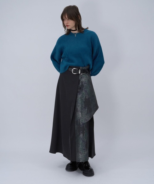 HARE ジャガードスカート アートジャガード2WAYスカート(HARE)（スカート）｜HARE（ハレ）の