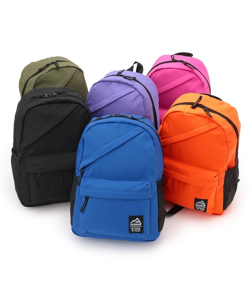 minimal(ミニマル)の「minimal リュック(バックパック/リュック・キッズ・パープル/オレンジ/ブラック/カーキ/マジェンタ/ブルー・F)」の11枚目の写真