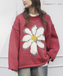 MacMahon Knitting Mills / マクマホンニッティングミルズ All Roll Knit-Flower