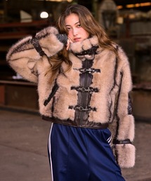 値下げ　ACLENT アクレント ファーコート　M ACLENT｜アクレントのジャケット/アウター通販 - ZOZOTOWN