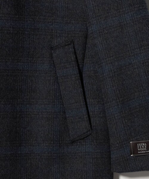 BEAUTY&YOUTH UNITED ARROWS（ビューティーアンドユースユナイテッドアローズ）の「120S メルトン チェック チェスターコート（チェスターコート・メンズ・その他1・XL/S/M/L）」の12枚目の写真