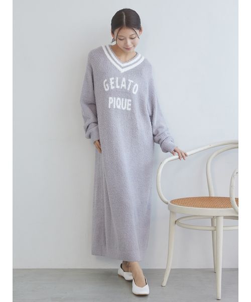 べビモコプレッピーワンピース（ルームウェア/パジャマ）｜gelato
