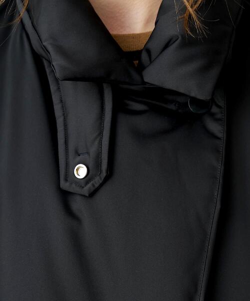 DRESSTERIOR（ドレステリア）の「Aラインステッチレスダウン（ダウンジャケット/コート・レディース・ブラック・34/36/38）」の9枚目の写真
