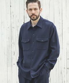 STUDIOUS別注 ZIP STAND SHIRT（シャツ/ブラウス）｜CULLNI（クルニ