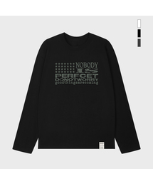 [ユニセックス]NOBODY ロングスリーブTシャツ_3カラー