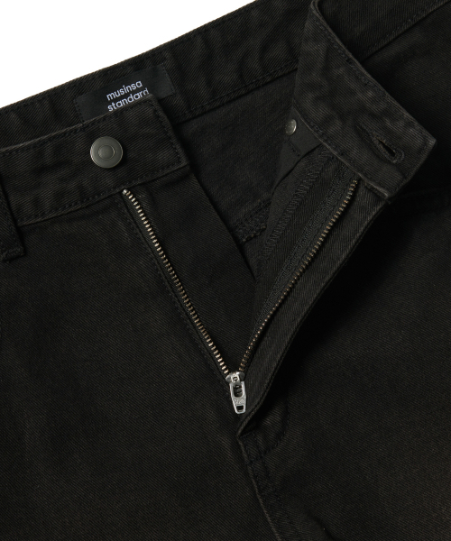 MUSINSA STANDARD WOMAN（ムシンサスタンダードウーマン）の「ウィメンズ90sバギーデニムパンツ[ラスティブラック]（デニムパンツ・レディース・その他・30/24/25/26/27/28/29）」の7枚目の写真