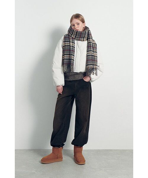 MUSINSA STANDARD WOMAN（ムシンサスタンダードウーマン）の「ウィメンズ90sバギーデニムパンツ[ラスティブラック]（デニムパンツ・レディース・その他・30/24/25/26/27/28/29）」の13枚目の写真