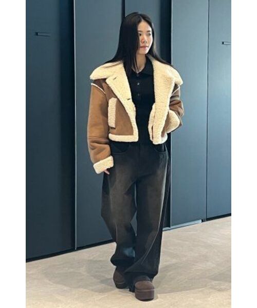 MUSINSA STANDARD WOMAN（ムシンサスタンダードウーマン）の「ウィメンズ90sバギーデニムパンツ[ラスティブラック]（デニムパンツ・レディース・その他・30/24/25/26/27/28/29）」の16枚目の写真