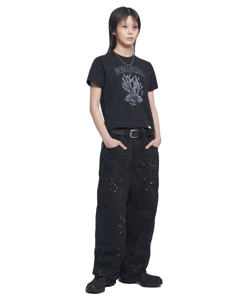 NOMANUAL(NOMANUAL)の「METAL CORAL REEF T-SHIRT - BLACK(Tシャツ/カットソー・レディース・その他・SMALL/MEDIUM/LARGE/X-LARGE)」の6枚目の写真