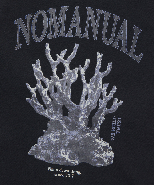 NOMANUAL(NOMANUAL)の「METAL CORAL REEF T-SHIRT - BLACK(Tシャツ/カットソー・レディース・その他・SMALL/MEDIUM/LARGE/X-LARGE)」の8枚目の写真