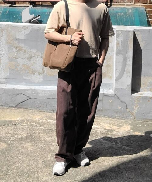 XERO（ゼロ）の「Clean Deep One Tuck Denim Pants [Brown]（デニムパンツ・メンズ・その他・LARGE/MEDIUM/SMALL/X-LARGE）」の18枚目の写真