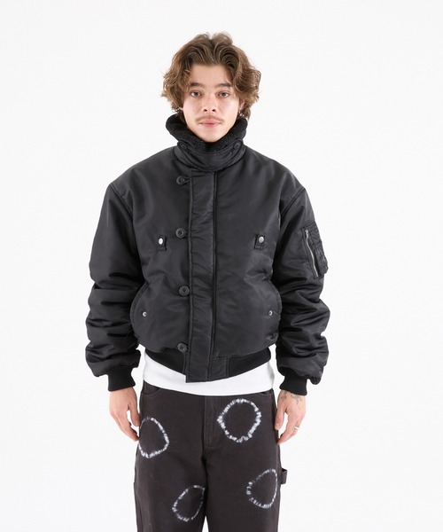 ジャケット・アウター FTW N-2B COMPACT JACKET UNISEX】N-2B COMPACT JACKET（ミリタリージャケット）｜FTW（エフティ